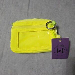 Yellow Iris and Rainbow Wallet